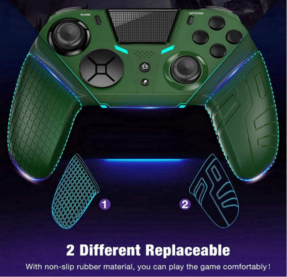 Wireless Game Gamepad For PS4 Elite/Slim/Pro Console For Dualshock 4 Controller With Programmable Back Button Support Turbo