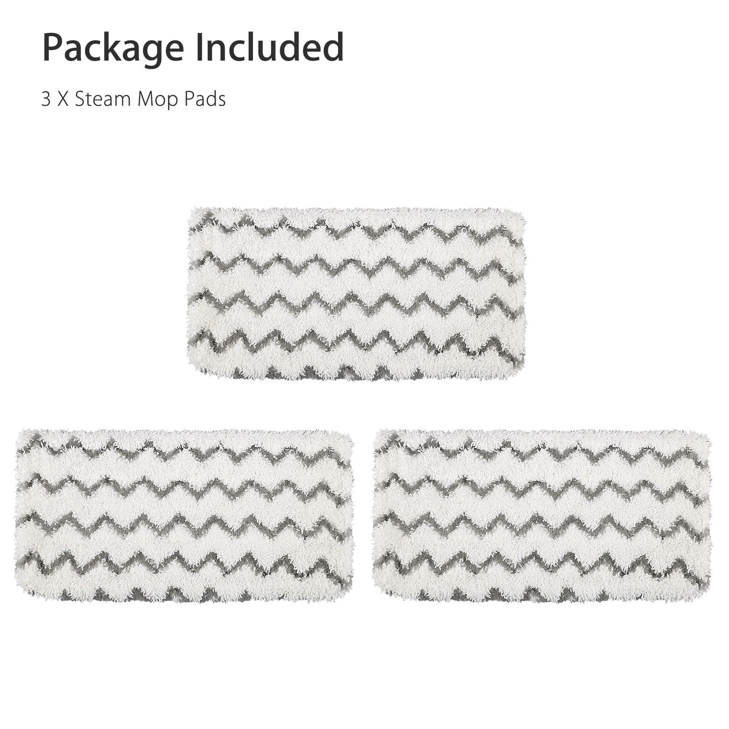 Microfiber Steam Washable Reusable Mop Pads,Shark Vacuum Cleaner S1000/S1000A /S1000C/S1000WM/S1001C