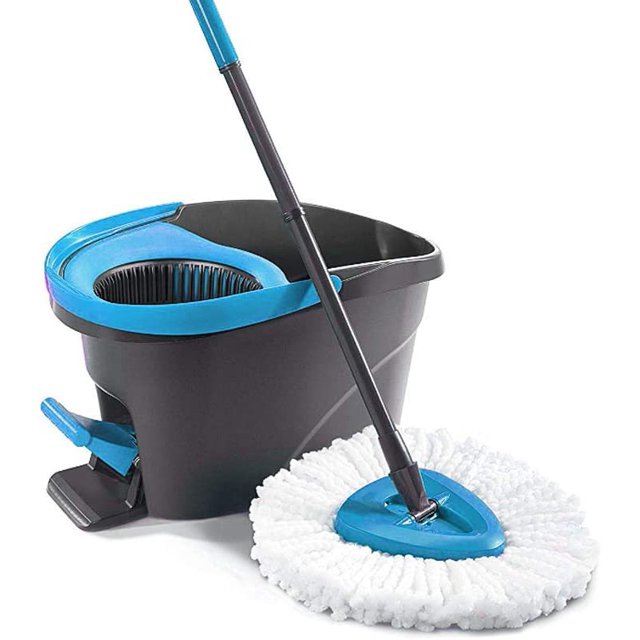 2 Pack Microfiber Spin Mop Head Refill Replacements EasyWring Mop Cleaning Floor Head Mop