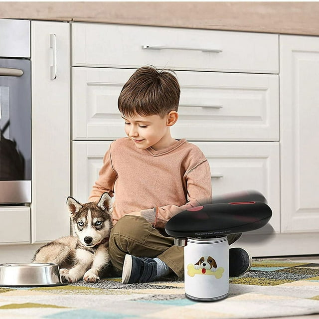 Electric Can Opener Mini One Touch Automatic Smooth Edges Jar Can Tin Touch No Sharp Edges Handheld Jar Openers Kitchen Bar Tool