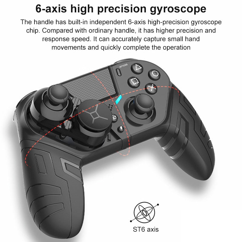 Bluetooth-compatible Joystick For Sony PS4 Elite/Slim/Pro Controller Gamepad For Playstation4 Console Dualshock4 For PS4 Gamepad