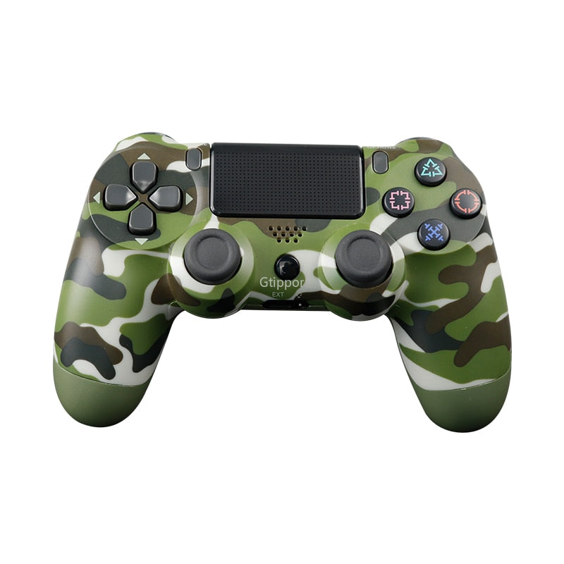 Camouflage Gamepad for PS4 Game Bluetooth Controller Dualshock for Sony Playstation 4 Detroit Wireless Joystick Remote Control