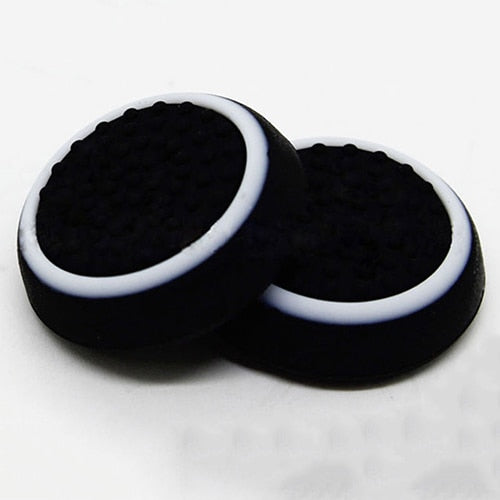 For Sony PlayStation 4 PS4/PS3/PS2 controller Accessory 4Pcs Controller Thumb Silicone Stick Grip Cap Cover for PS3 PS4 XBOX ONE