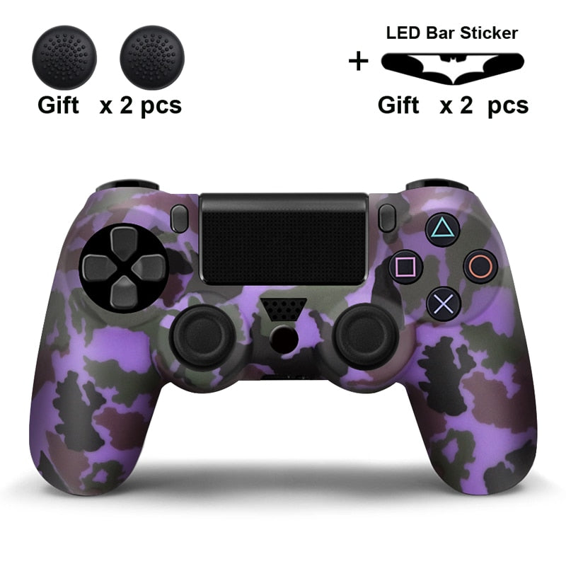 Silicone Rubber Case Cover For SONY Playstation 4 PS4 Controller Protection Skin For PS4 Pro Slim Gamepad Controle Thumb Grips