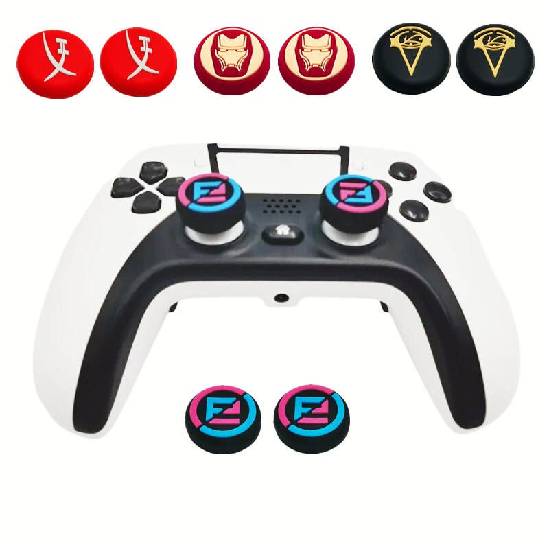 Silicone Thumb Stick Grip Cap Cover For Playstation5 PS5 PS4 PS3 XBOX One Series S/X Switch Pro Controller Game Case Accesories