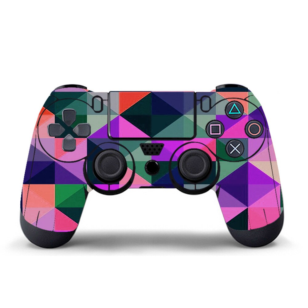 Skin Sticker For PlayStation 4 PS4 Gameing Controller Accessories Protection Anti-slip Decal Stickers For SONY PS 4 Console Case