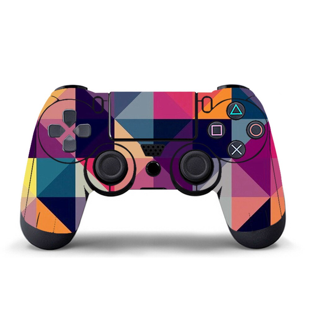 Skin Sticker For PlayStation 4 PS4 Gameing Controller Accessories Protection Anti-slip Decal Stickers For SONY PS 4 Console Case