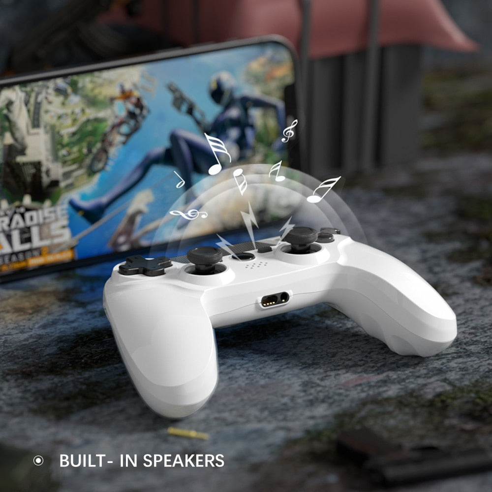 VOYEE Gamepad For PS4 Controller Wireless Bluetooth Joystick for Android iPhone Phone Gamepad Controller for PS4 PC Control