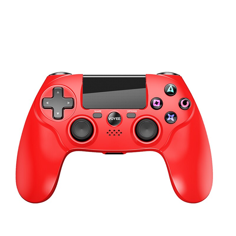 VOYEE Gamepad For PS4 Controller Wireless Bluetooth Joystick for Android iPhone Phone Gamepad Controller for PS4 PC Control