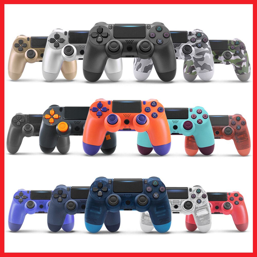 Wireless Bluetooth Joystick for Ps4 Controller for Mando Ps4 Console/pro/slim/pc/ipad/tablet/stoom/bluetooth Vibration Gamepad