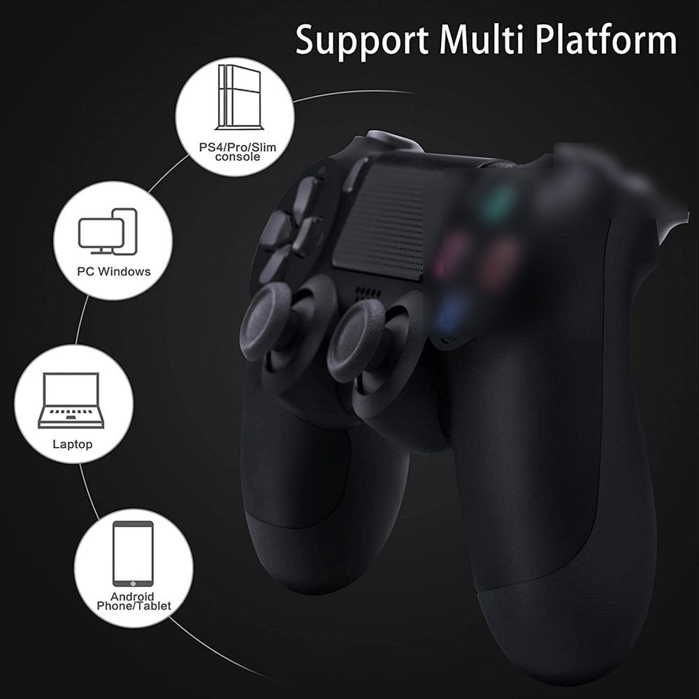 ps4 wireless gamepad Six-axis Gyroscope Gamepad Controller for PC Ps4 Console Playstation 4 Mobile PC Button Joystick